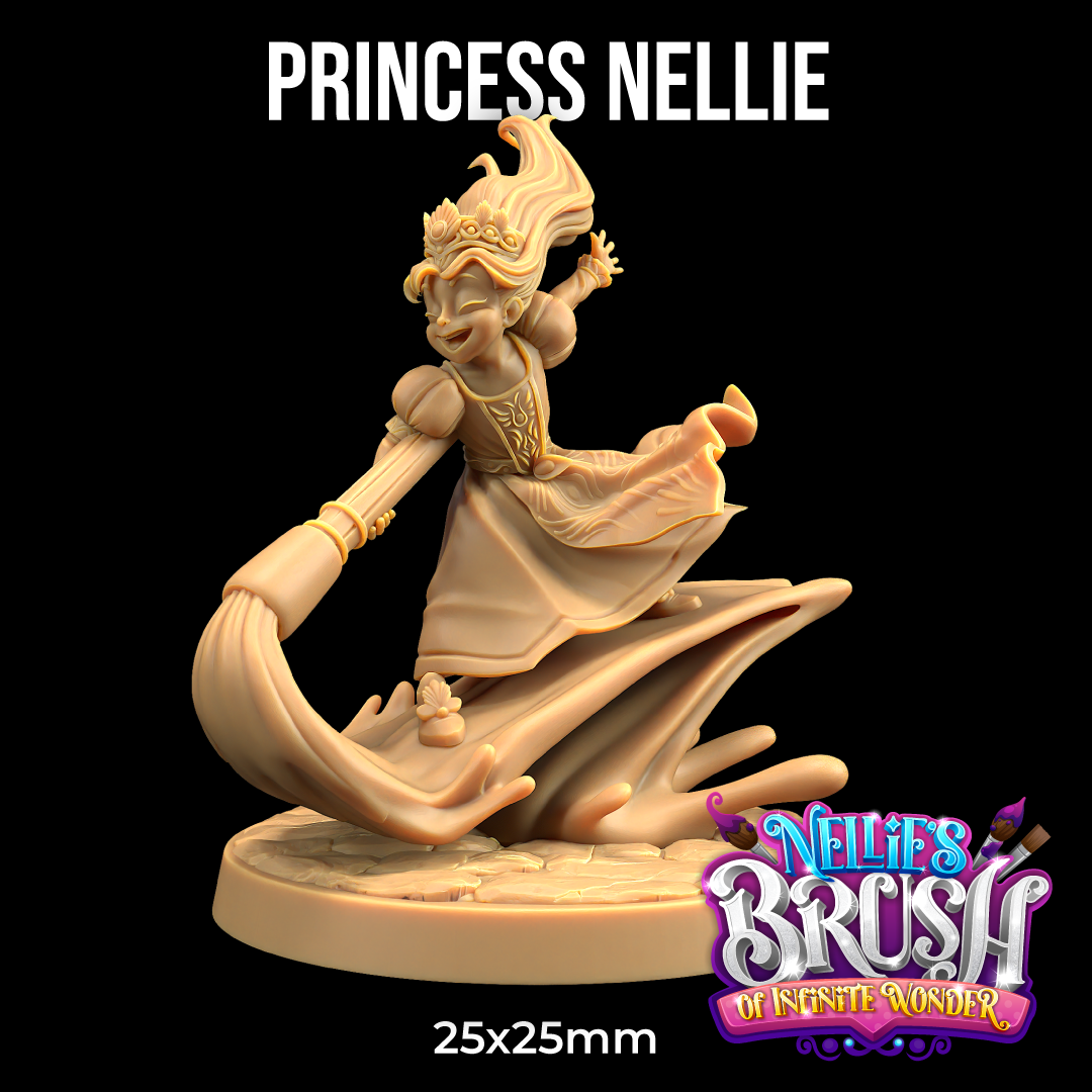 Princess Nellie | PRESUPPORTED | Nellie’s Brush of Infinite Wonder